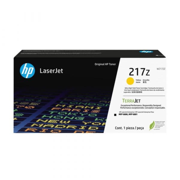 HP 217Z W2172Z Toner LaserJet Amarelo XXL Original