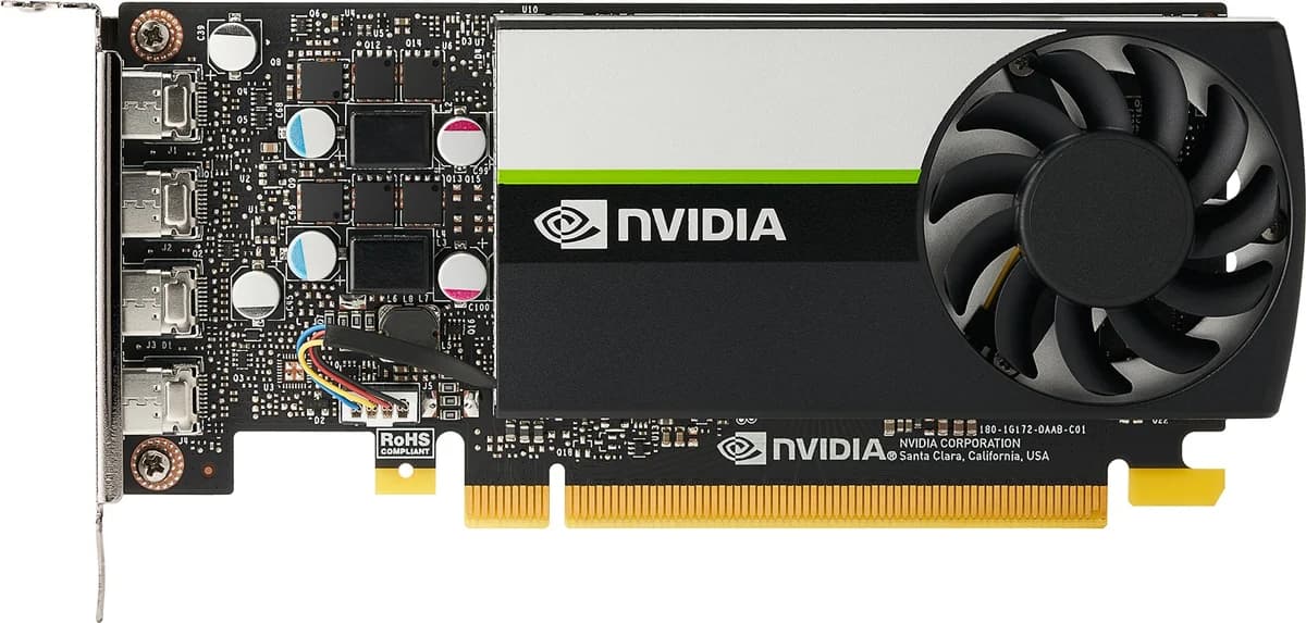 HP Placa gráfica NVIDIA T1000 8 GB 4mDP