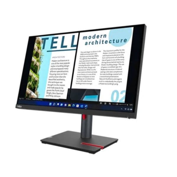 Monitor Lenovo 23.8" ThinkVision P24h-30 QHD 60Hz USB Hub Power Delivery 100W