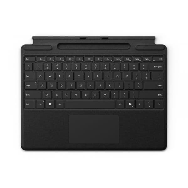 Microsoft Surface Pro 10 Type Cover Touchpad Alcantara ES Preto