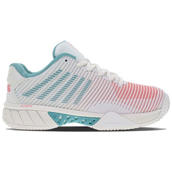 K-swiss Hypercourt Express 2 Hb Clay Shoes Branco 37 1/2 Mulher