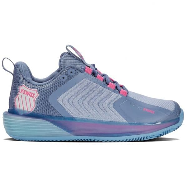 K-swiss Ultrashot 3 Hb Clay Shoes Azul 42 Mulher