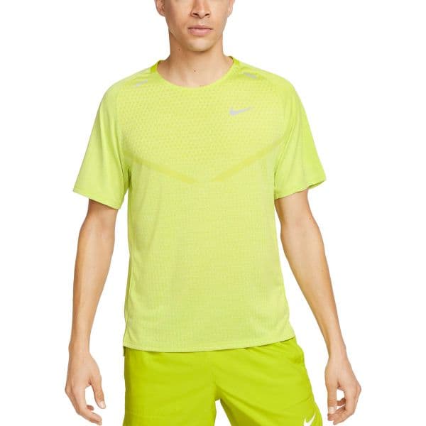 Nike T-shirt Homem M Nk Dfadv Techknit Ultra Ss dm4753-308 XL Amarelo