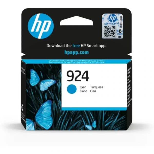 Tinteiro HP 924 4K0U3NE Ciano