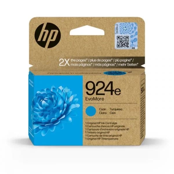Tinteiro HP 924E EVOMORE Ciano