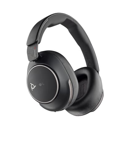 HP Poly Voyager Surround 80 UC Auscultadores Bluetooth USB-C Microsoft Teams Pretos + Adaptador USB-C/A