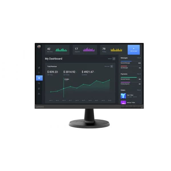 Monitor Lenovo C24-40 LED 23.8" Full HD Preto