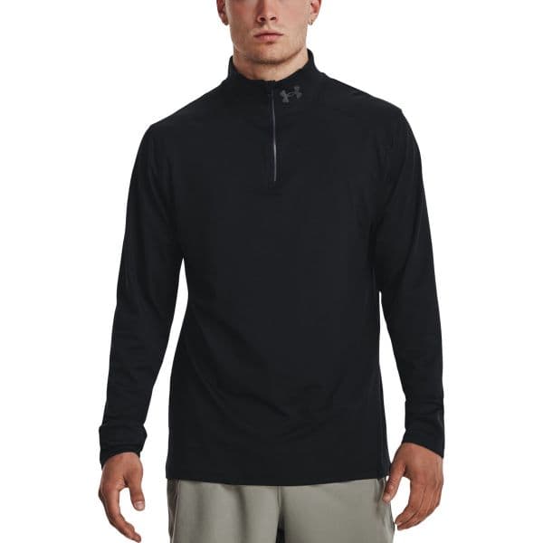 Under Armour Camisola Homem Qualifier Run 1/4 Zip 1379288-001 S Preto