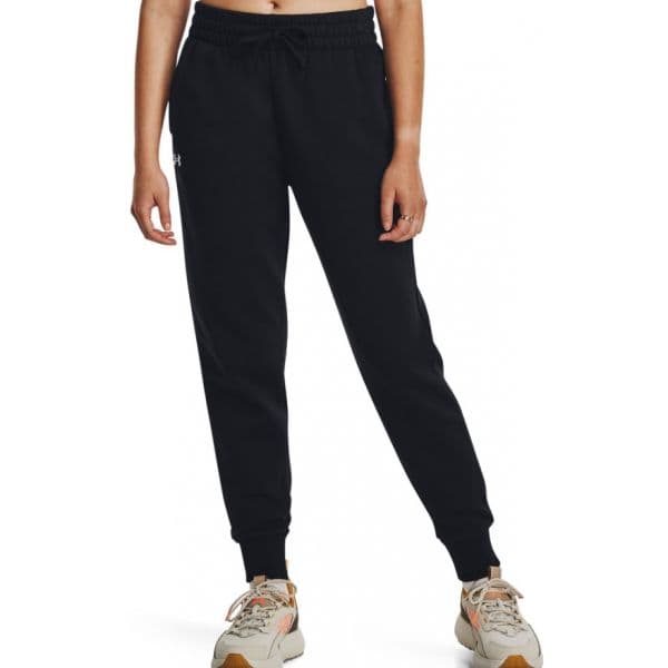 Under Armour Calças Mulher Ua Rival Fleece Jogger-blk 1379438-001 S Preto