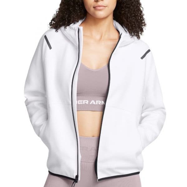 Under Armour Sweatshirt com Capuz Unstoppable Fleece Fz-wht 1379842-100 Xs