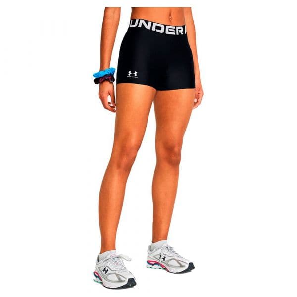 Under Armour Hg Authentics 3in Short Leggings Preto L Mulher