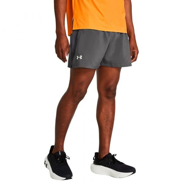 Under Armour Calções Ua Launch 5'' 1382617-025 XXL Cinzento