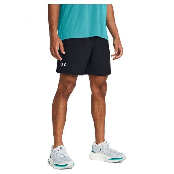 Under Armour Calções Launch 7'' Unlined 1382622-001 S Preto