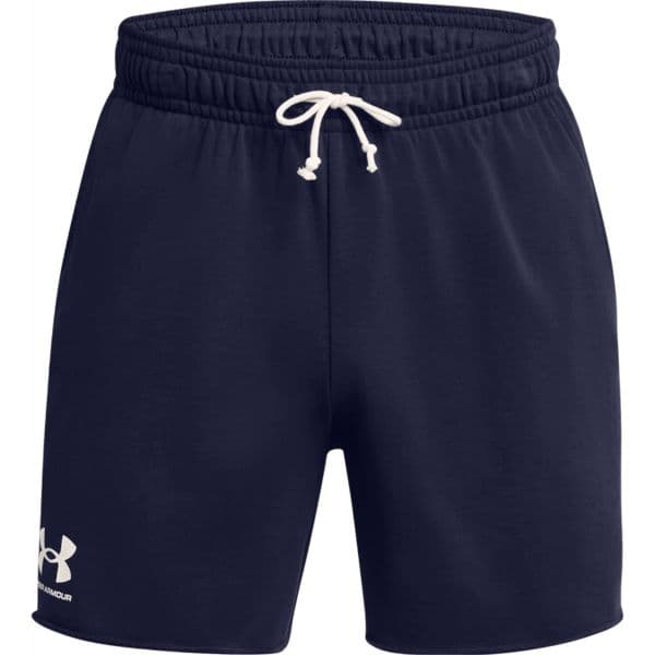 Under Armour Calções Rival Terry 6" 1382427-410 Xxl Azul