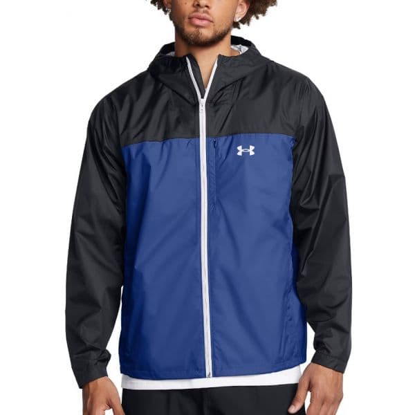 Under Armour Casaco com Capuz Cloudstrike Colorblock Jkt-blk 1381880-002 S Azul