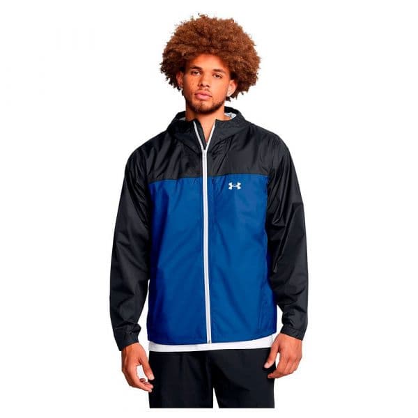 Under Armour Casaco com Capuz Cloudstrike Colorblock Jkt-blk 1381880-002 M Azul
