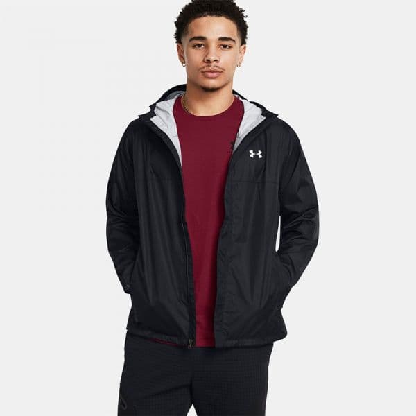 Under Armour Casaco com Capuz Cloudstrike Jacket-blk 1374644-003 L Preto