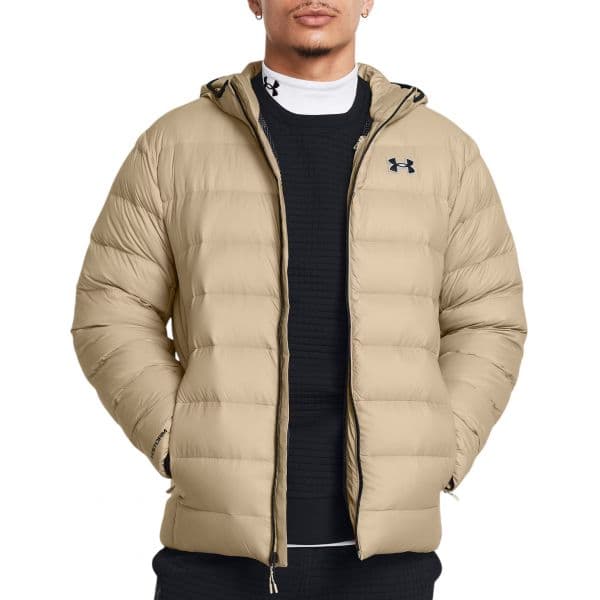 Under Armour Casaco com Capuz Legend Down Hooded Jacket 1385837-299 XL Castanho