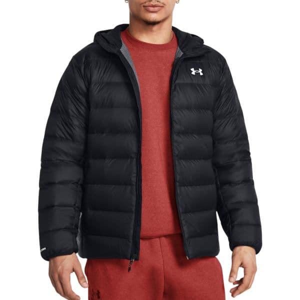 Under Armour Casaco com Capuz Legend Down Hooded Jacket 1385837-001 S Preto
