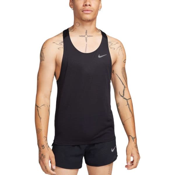 Nike Camisola de Alças M Nk Df Fast Singlet fn4229-010 L Preto