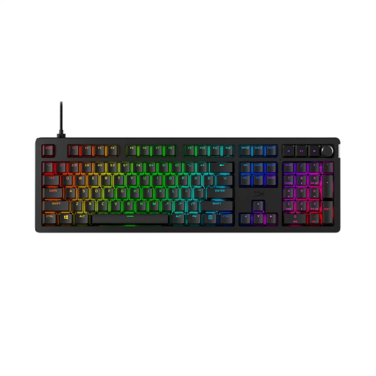 HP HyperX Alloy Rise Gaming Linear Switches US Preto