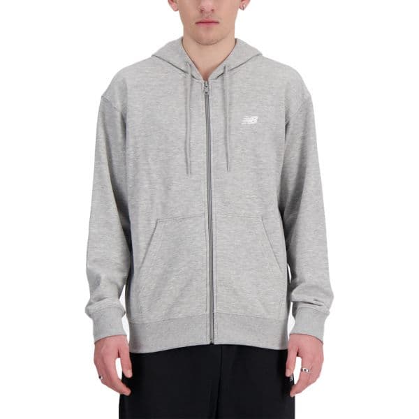 New Balance T-shirt Sport Essentials French Terry Logo Hoodie mj41501-ag XL Cinzento