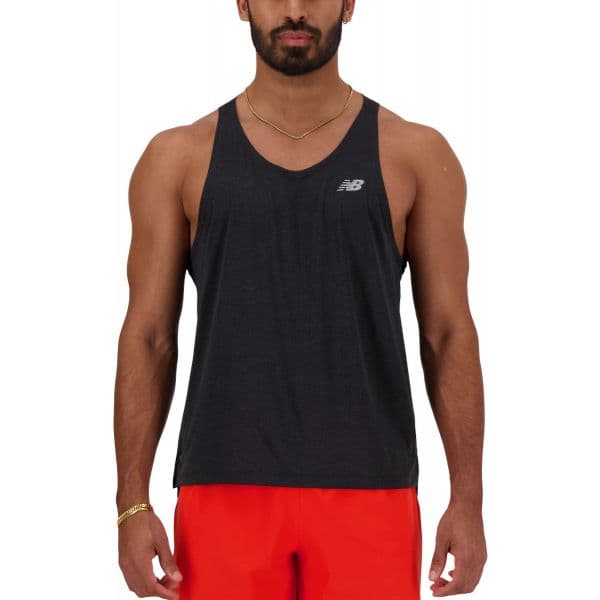 New Balance Camisola de Alças Athletics Singlet mt41250-bk Xs Preto