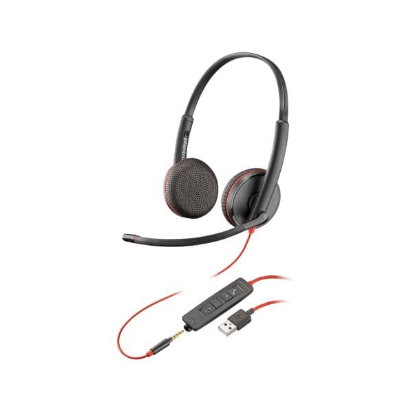 HP Blackwire 3200/3225 Stereo USB-A Binaural