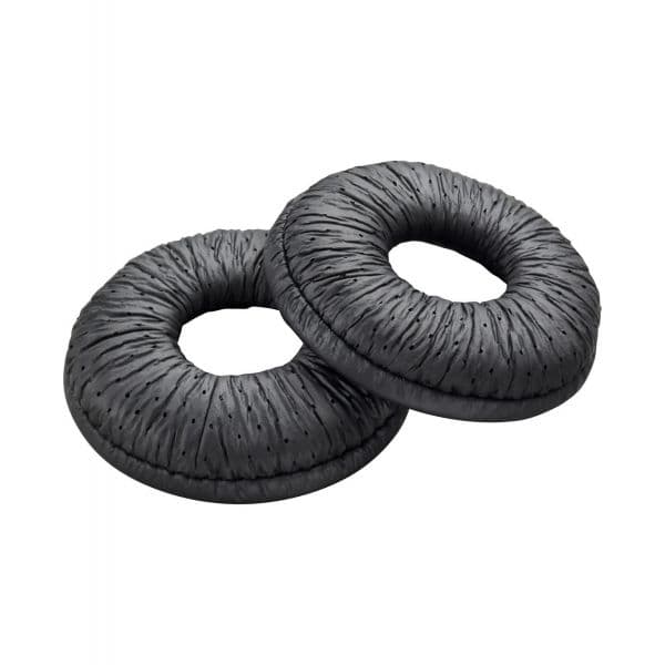 POLY HP CS500 Almofadas Couro Sintético Preto