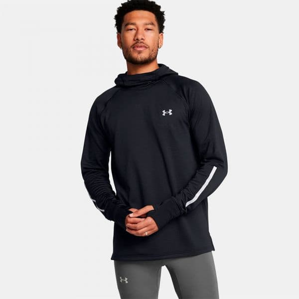 Under Armour Sweatshirt com Capuz Launch Elite Cw Hoody 1386675-001 L Preto