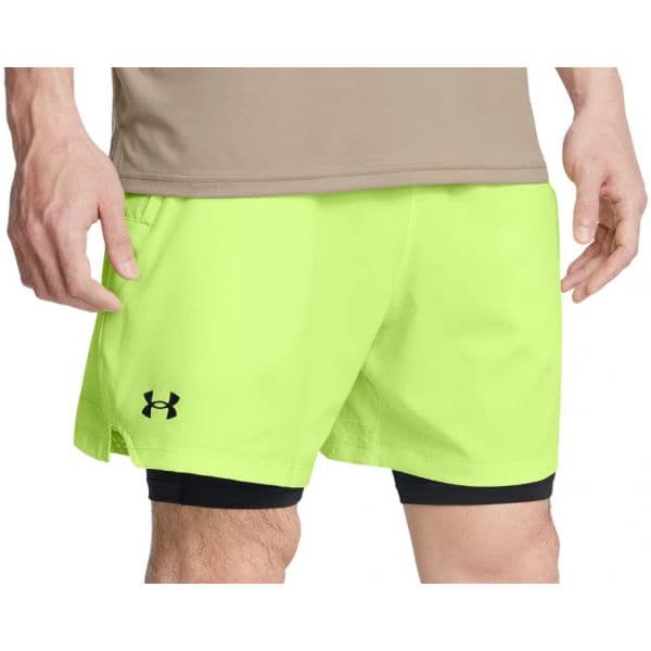 Under Armour Calções Ua Vanish Woven 2in1 Sts-grn 1373764-304 S Amarelo