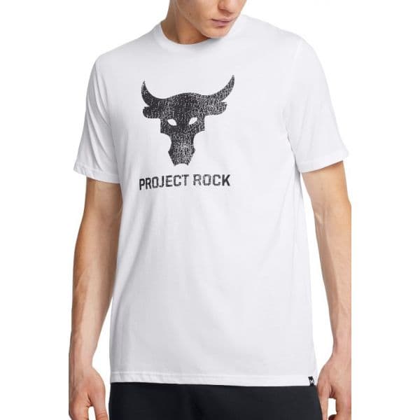Under Armour Pjt Rck Brahma Bull Ss-wht 1383191-100 M Branco