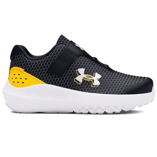 Under Armour Sapatilhas de Running Inf Surge 4 AC Black / Taxi / White 22