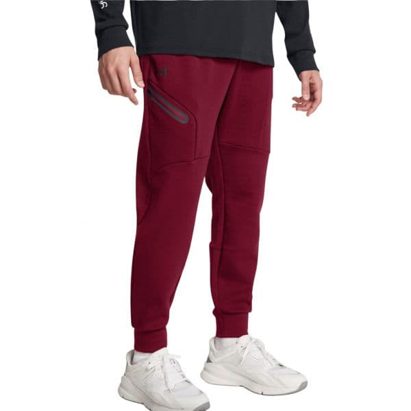 Under Armour Calças Ua Unstoppable Flc Jgr 1389353-625 L Vermelho