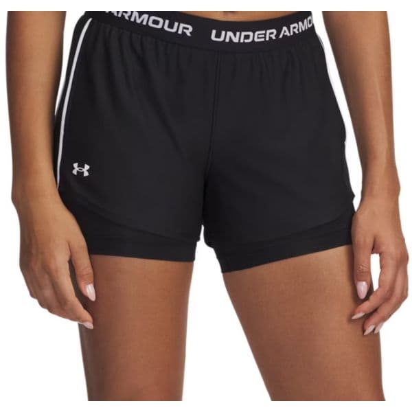 Under Armour Calções Tech Play Up 2in1 1389895-001 L Preto