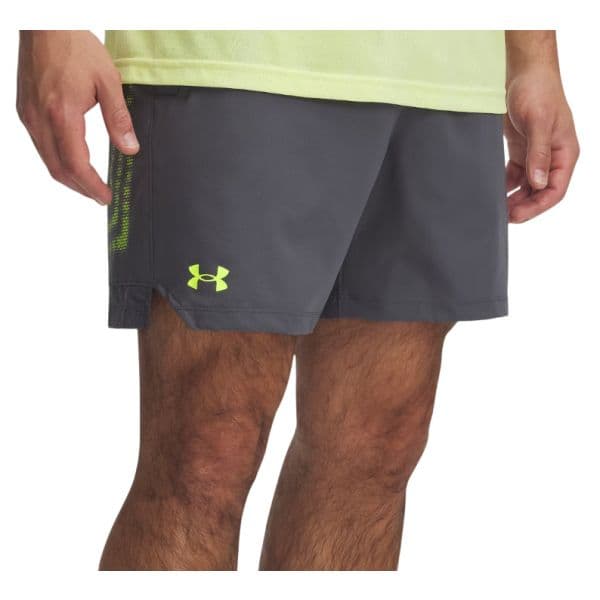 Under Armour Calções Vanish Woven 6in Graphic Sts 1390054-025 XL Cinzento