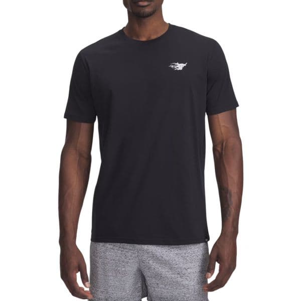 Under Armour T-shirt Pjt Rck Truck Ss 1389944-001 M Preto
