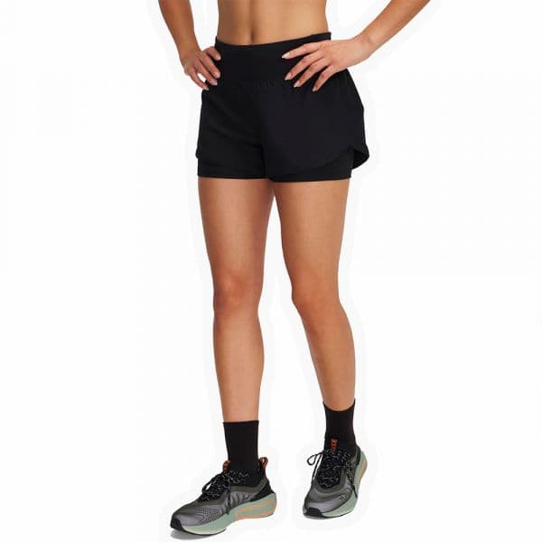 Under Armour Calções Ua Launch Pro 2-in-1 1389575-001 XS Preto