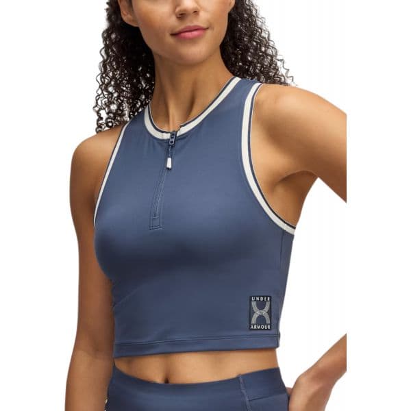 Under Armour Camisola de Alças Run 96 Tank 1389566-044 M Cinzento