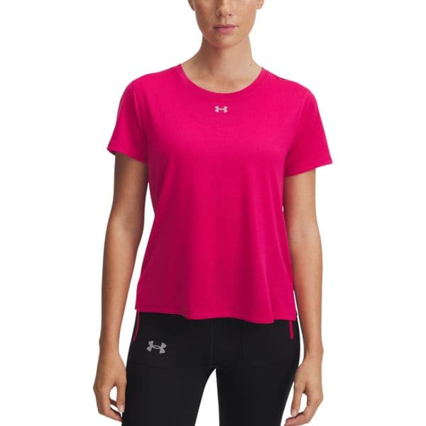 Under Armour T-shirt Trail Run Ss 1389606-681 M Rosa