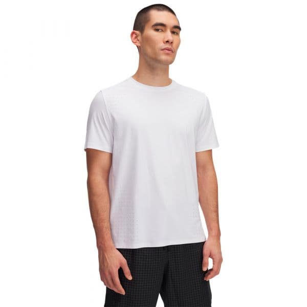 Under Armour T-shirt Launch Elite Shortsleeve 1389802-100 L Branco