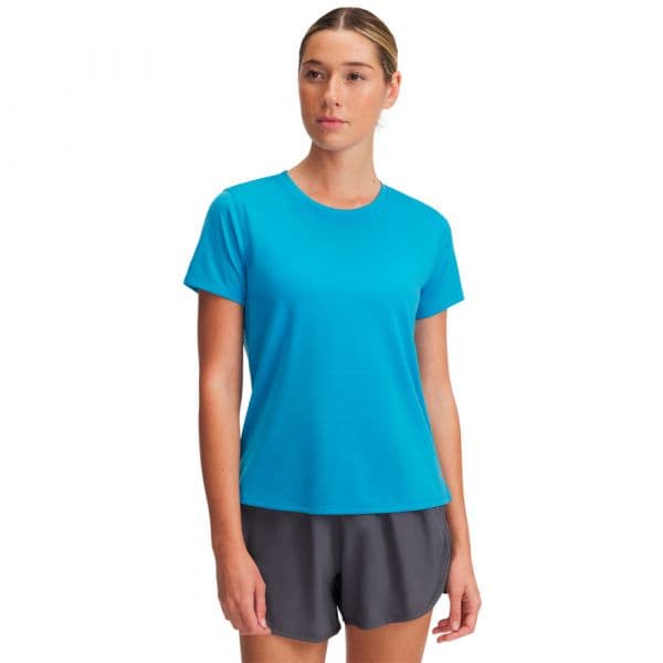 Under Armour T-shirt Launch Shortsleeve 1382434-452 S Azul