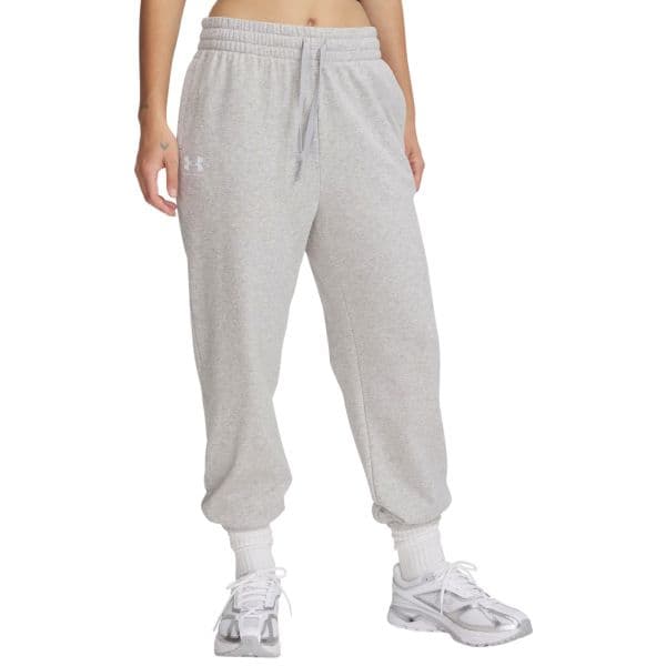 Under Armour Calças Ua Rival Terry Jogger 1382735-011 M Cinzento