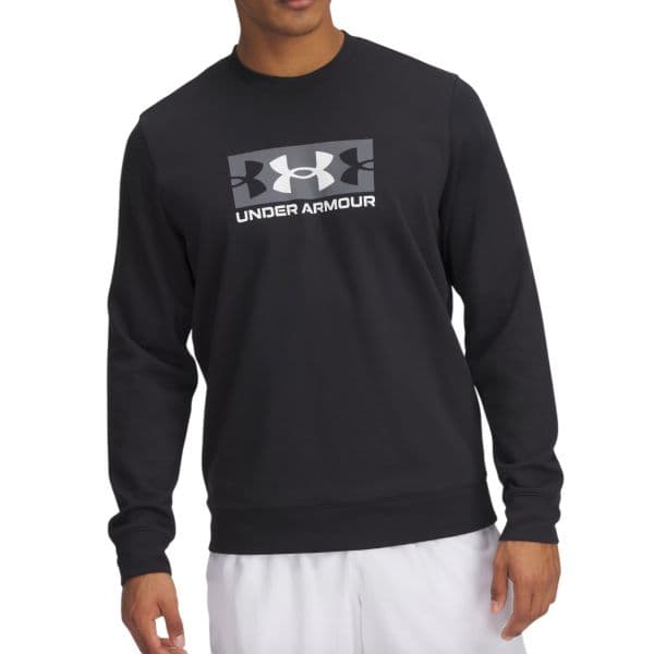Under Armour Camisola Ua Rival Terry Logo Crew Q2 1390140-001 L Preto