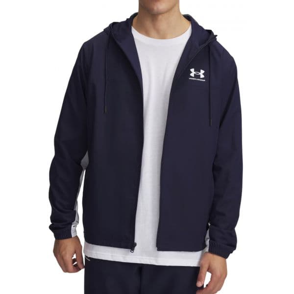 Under Armour Casaco com Capuz Ua Rival Wvn Windbreaker 1390149-410 XL Azul