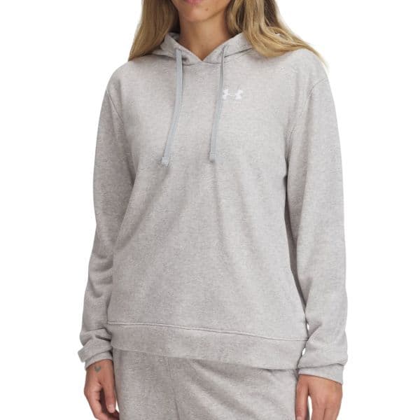 Under Armour Sweatshirt com Capuz Ua Rival Terry Hoodie 6005511-011 XS Cinzento