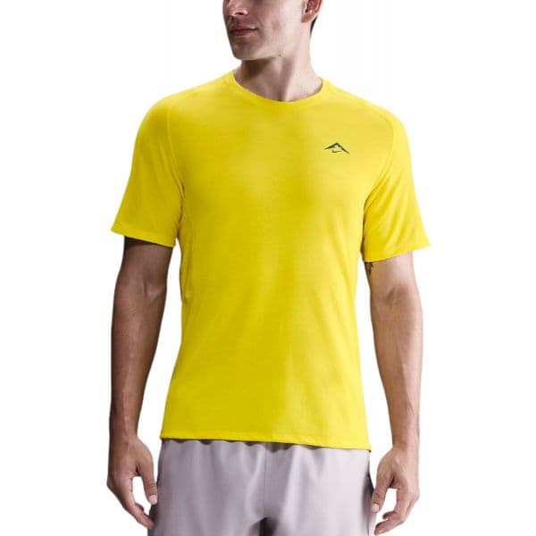 Nike T-shirt Solar Chase hj3580-718 S Amarelo