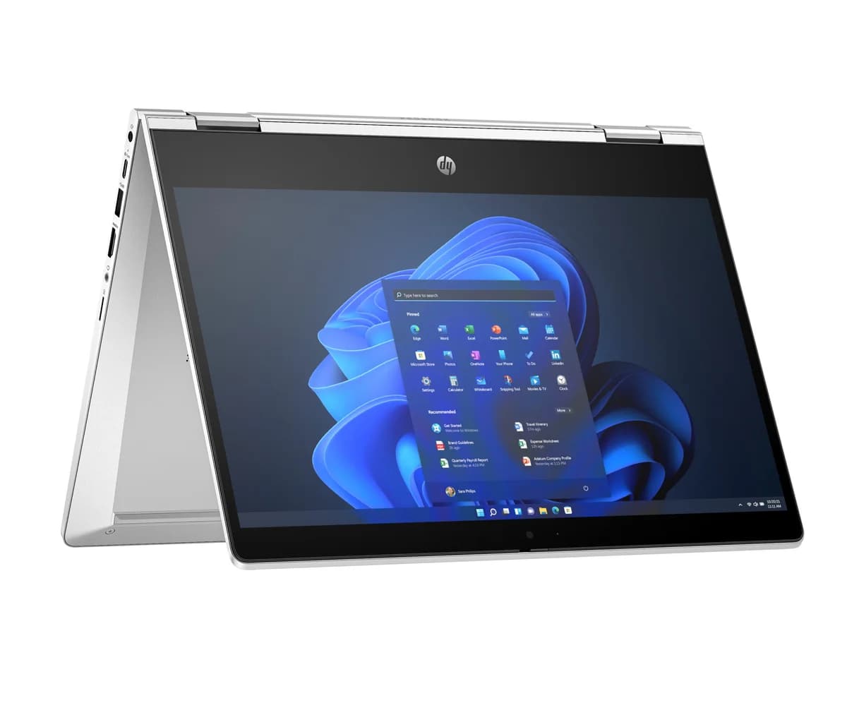 HP Pro x360 435 13.3 inch G10 Notebook PC AMD Ryzen™ 3 7330U Híbrido (2 em 1) 33,8 cm (13.3″) Ecrã táctil Full HD 8 GB DDR4-SDRAM 256 GB SSD Wi-Fi 6 (802.11ax) Windows 11 Pro Prateado