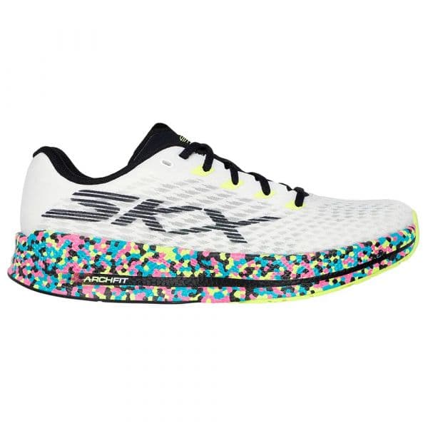 Skechers Sapatilhas de Running Go Razor 5 White Mesh / Multi Trim 38