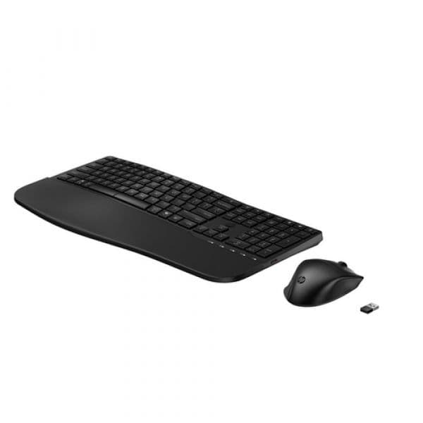 Teclado HP 685 Comfort Dual Rato Sem Fios Espanhol Preto